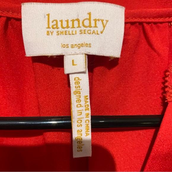 Red Laundry Blouse - Picture 4 of 8